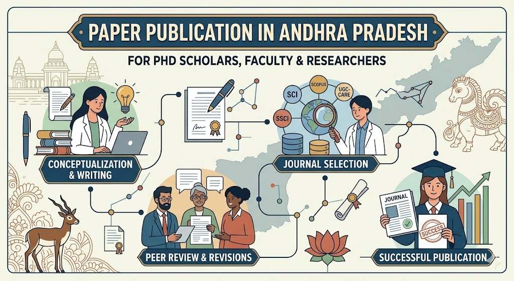 Paper Publication in Andhra Pradesh — For PhD Scholars, Faculty & Researchers