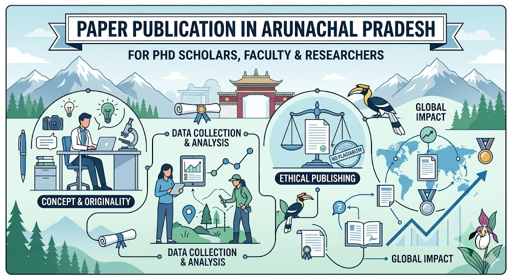 Paper Publication in Arunachal Pradesh — For PhD Scholars, Faculty & Researchers