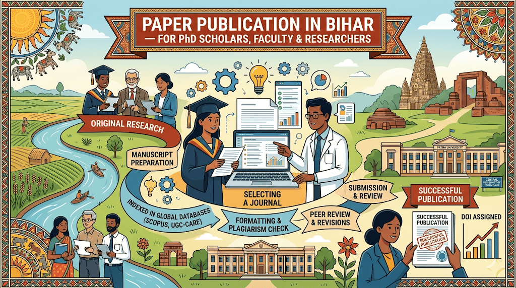 Paper Publication in Bihar — For PhD Scholars, Faculty & Researchers