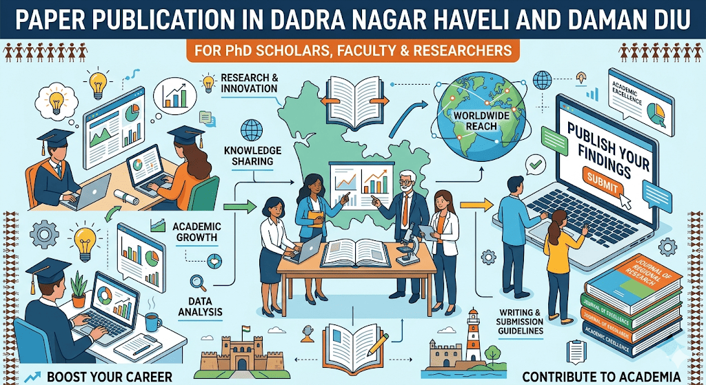 Paper Publication in Dadra Nagar Haveli and Daman Diu — For PhD Scholars, Faculty & Researchers