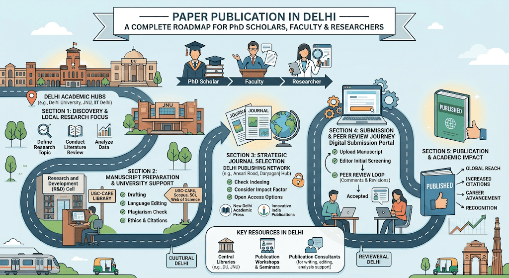 Paper Publication in Delhi — For PhD Scholars, Faculty & Researchers