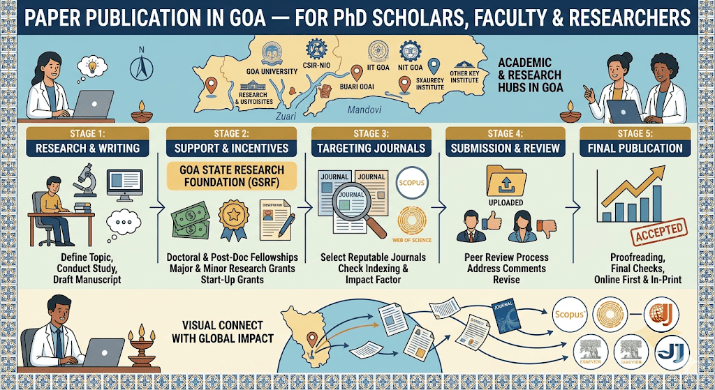 Paper Publication in Goa — For PhD Scholars, Faculty & Researchers