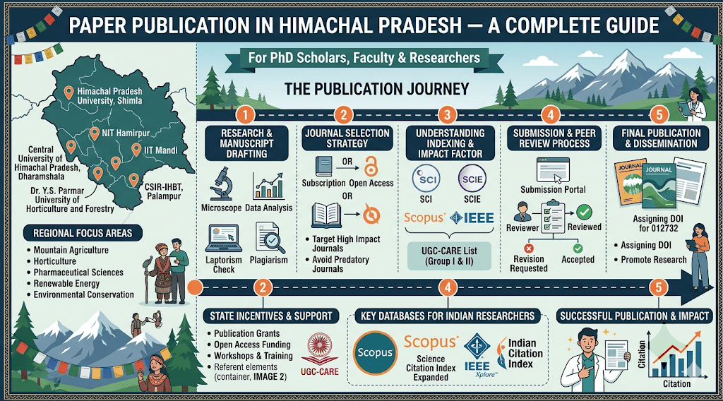 Paper Publication in Himachal Pradesh — For PhD Scholars, Faculty & Researchers