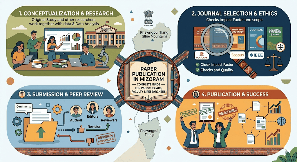 Paper Publication in Mizoram — For PhD Scholars, Faculty & Researchers
