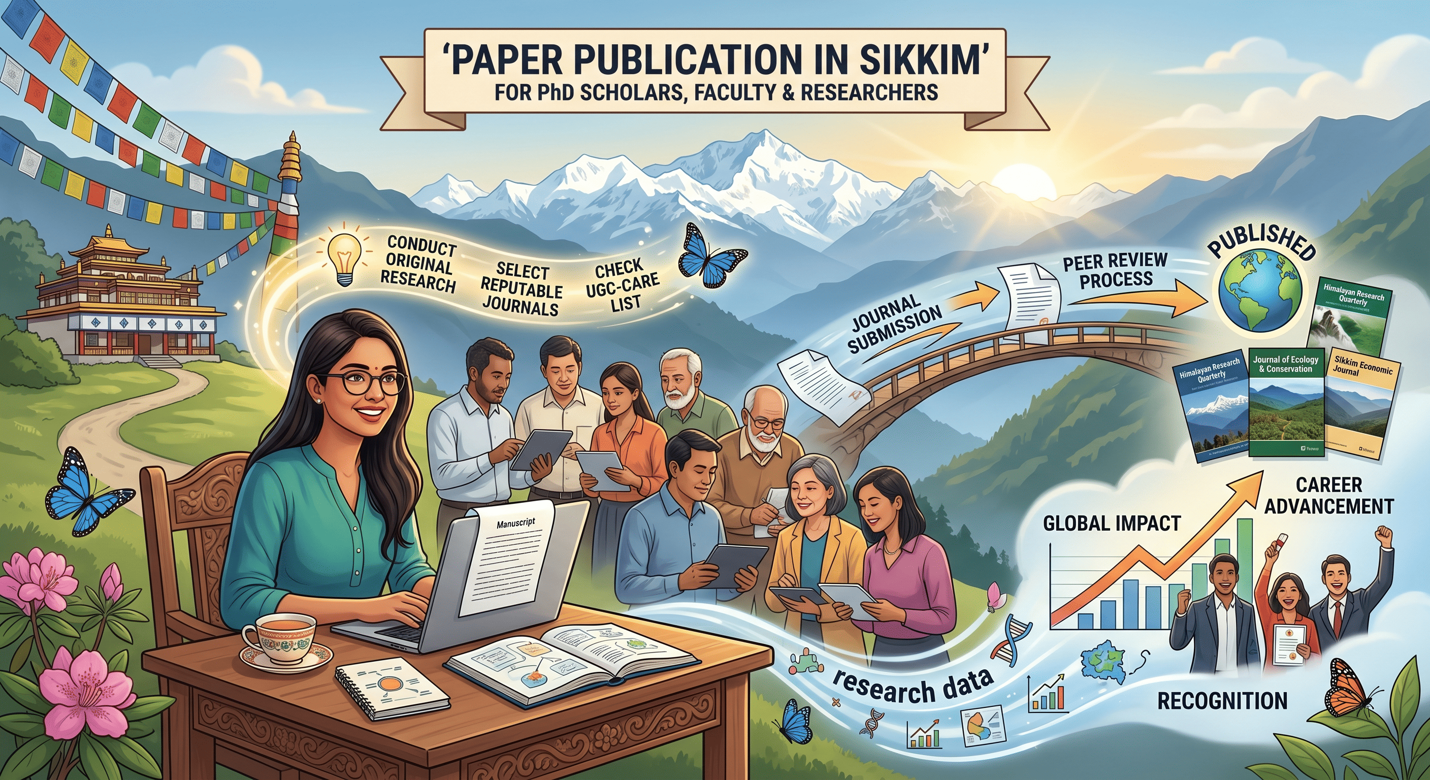 Paper Publication in Sikkim — For PhD Scholars, Faculty & Researchers