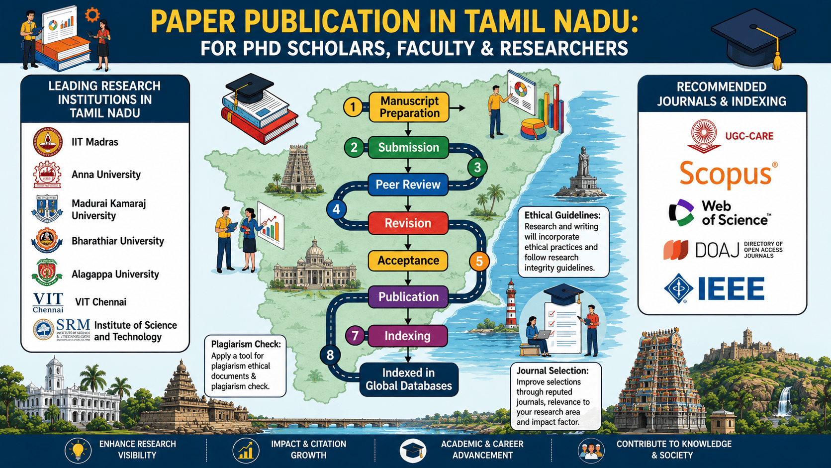 Paper Publication in Tamil Nadu — For PhD Scholars, Faculty & Researchers