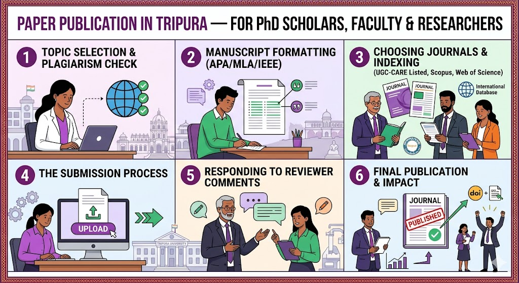 Paper Publication in Tripura — For PhD Scholars, Faculty & Researchers