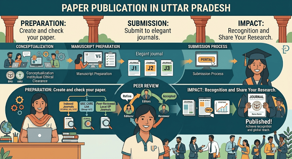 Paper Publication in Uttar Pradesh — For PhD Scholars, Faculty & Researchers