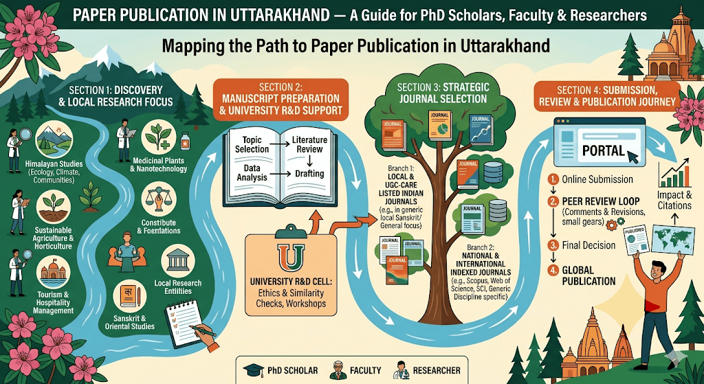 Paper Publication in Uttarakhand — For PhD Scholars, Faculty & Researchers